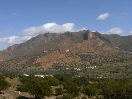 vue d'aday  jebel sgnfil